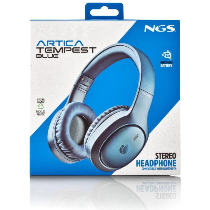 NGS Artica Tempest Blue Auriculares Inalámbricos y Alámbricos NGS Artica Tempest Blue Auriculares Inalámbricos y Alámbricos